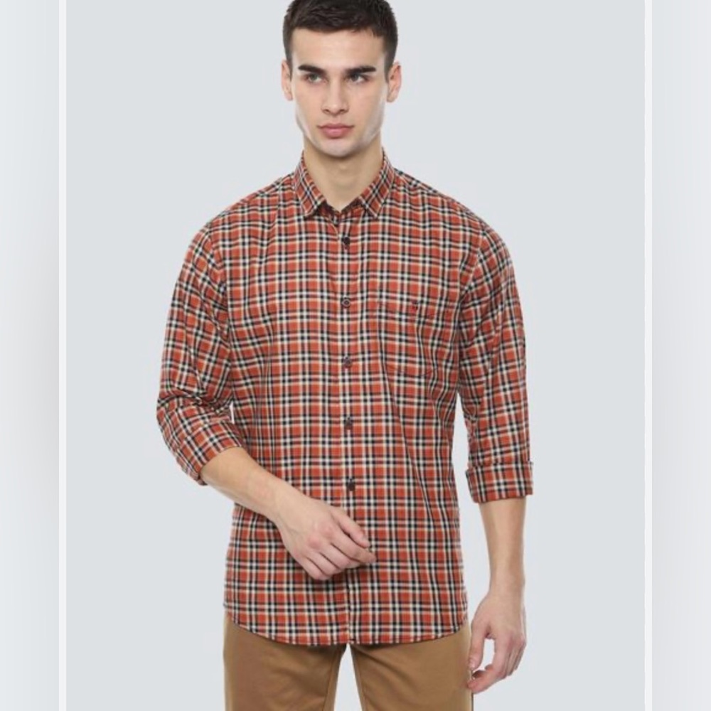 BKE men’s size extra large button-down shirt, long sleeve plaid